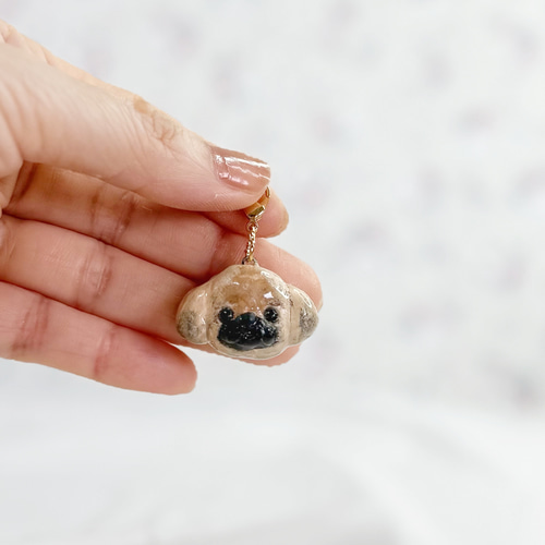 うちの子チャーム　ハンドメイド うちの子オーダーメイド】うちの子 キーホルダーチャーム ペット
