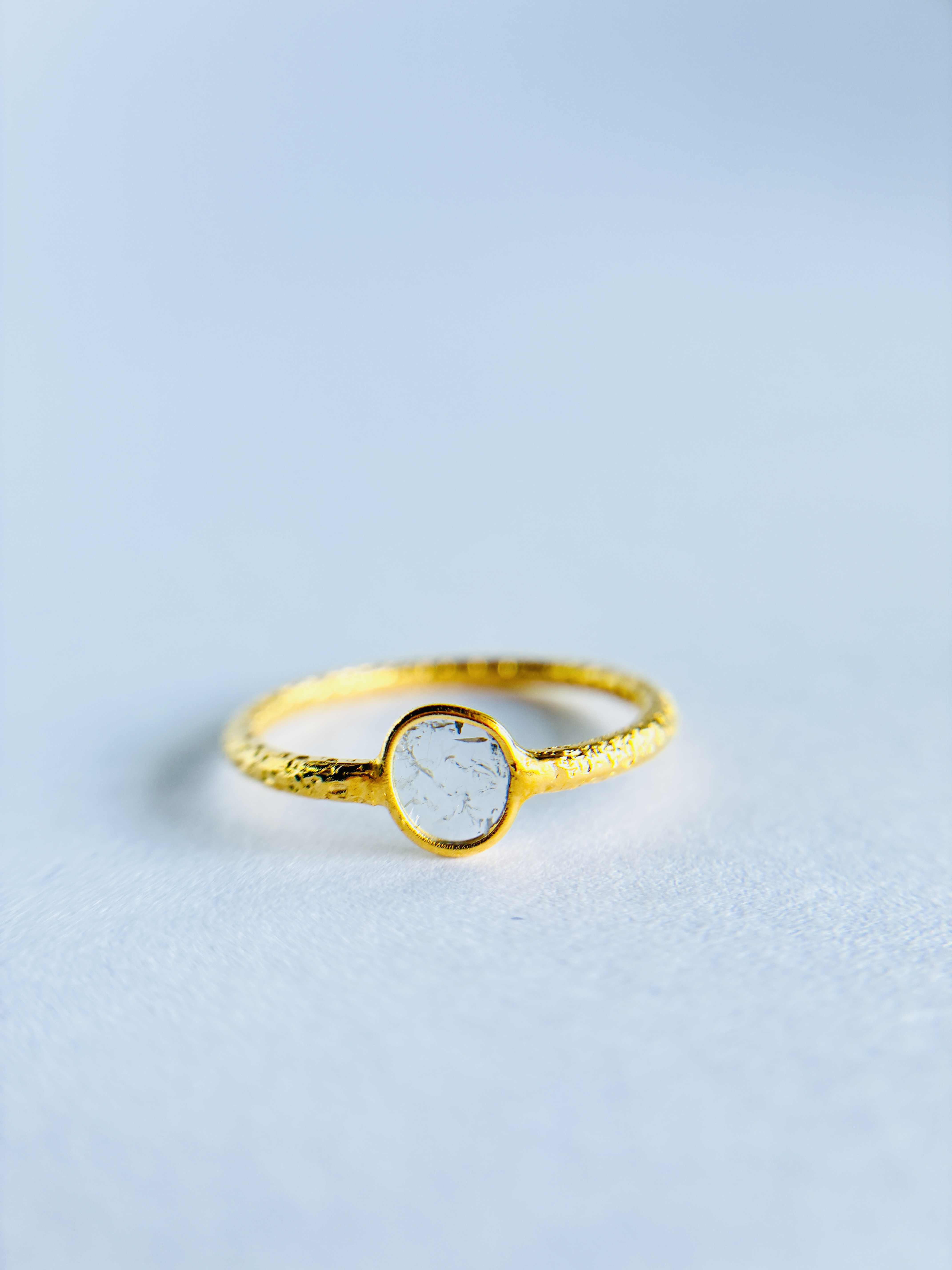 スライスダイヤモンド　リング　11号　⑫