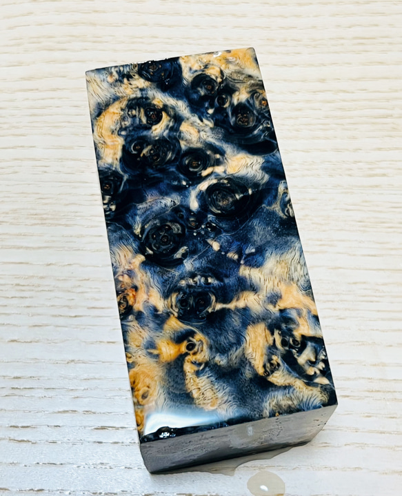 スタビライズドウッド　バール材　瘤材B4594 スタビライズドウッド バール材 瘤材B4585 木材・板 Mizuki 通販