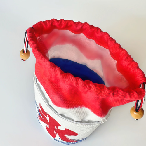 夏色かき氷の巾着ポーチ 巾着袋 oochi 通販 19407359｜Creema(クリーマ