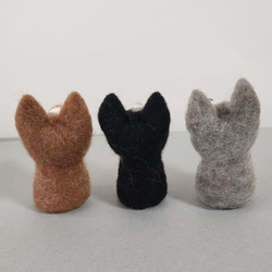 指人形　ハスキー犬のおとな 5枚目の画像