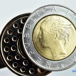 ゴルフマーカー マグネットマーカー  12548-474　コインマーカー シルバー クリッ 　ビンテージコインマーカー　 3枚目の画像