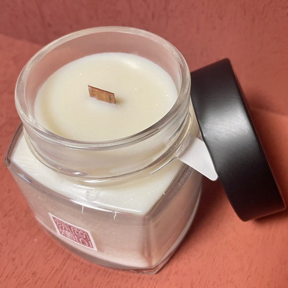 〈バニラ〉アロマキャンドル大 -fragrance- 3枚目の画像