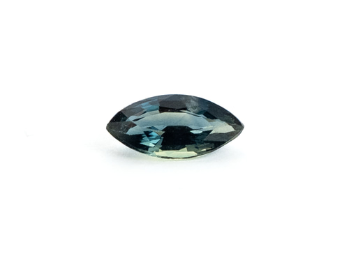 イエローxブルーの色彩美】バイカラーサファイア 0.76ct 天然石 まるむ