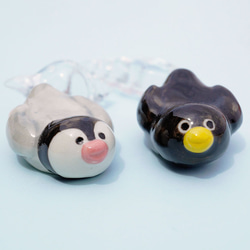 陶器]栗ダイスキ!!栗文鳥の置物[秋] その他置物 chopiandchoco 通販