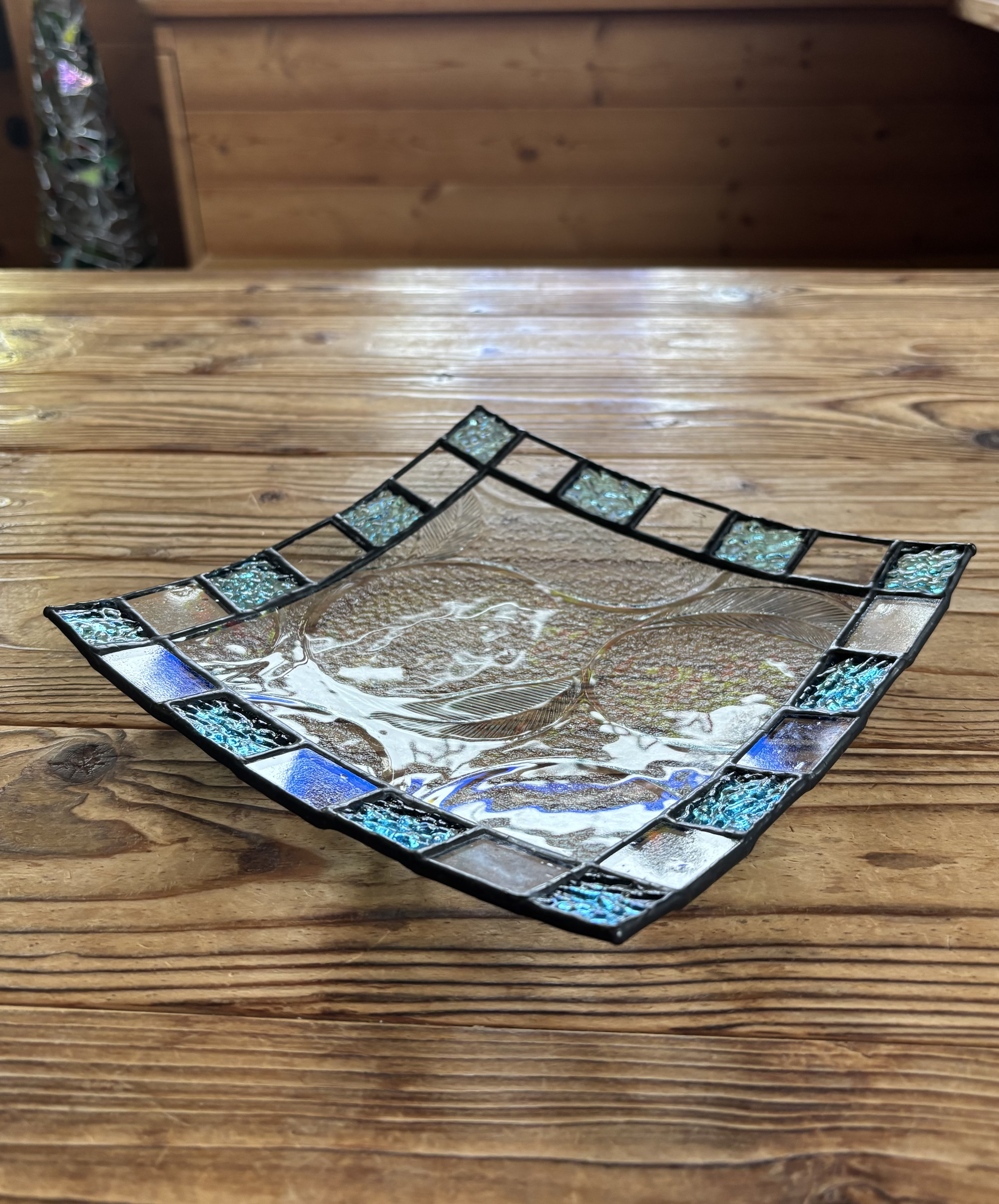 ガラスのトレイ