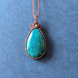 薄明】シトリン マクラメ編みネックレス ネックレス・ペンダント 天然