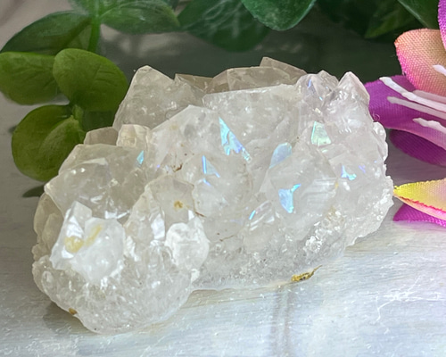 天からの祝福✨ アナンダライト 水晶 レインボークォーツ 原石