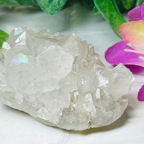 天からの祝福✨ アナンダライト 水晶 レインボークォーツ 原石