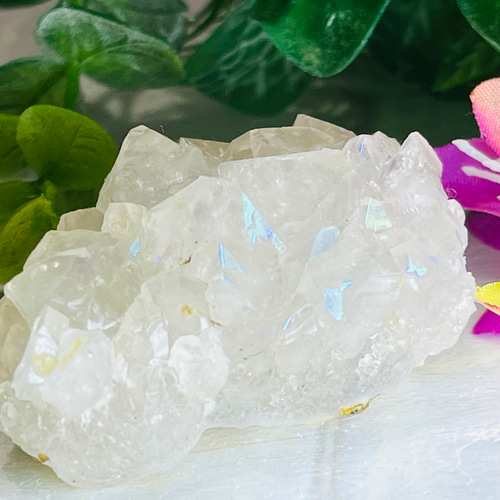 天からの祝福✨ アナンダライト 水晶 レインボークォーツ 原石