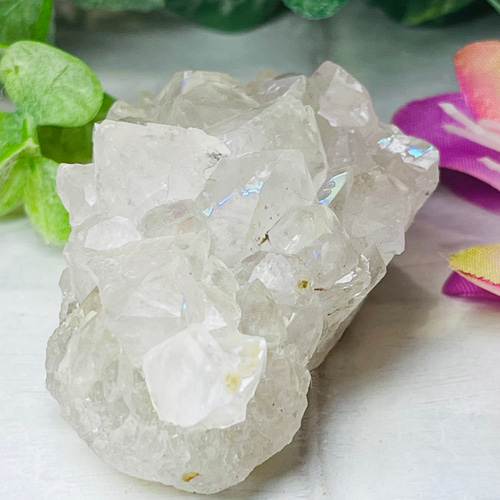 天からの祝福✨ アナンダライト 水晶 レインボークォーツ 原石