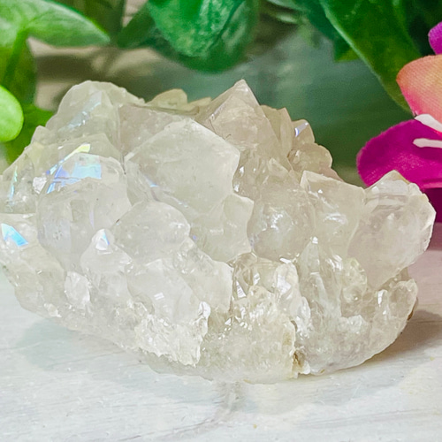 天からの祝福✨ アナンダライト 水晶 レインボークォーツ 原石