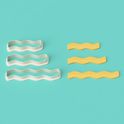 ポリマークレイカッター：半円形【小サイズセット】 その他素材 Clay