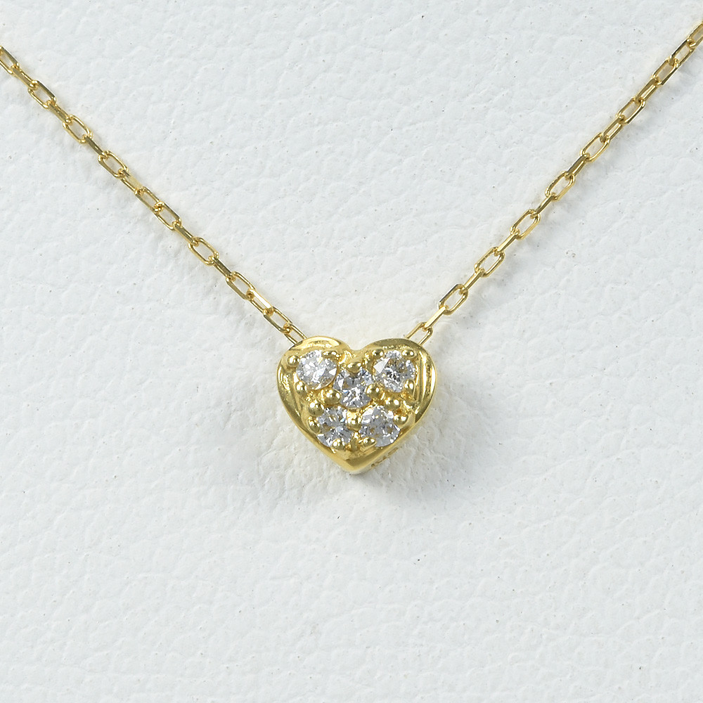 K18  ダイヤモンド  ネックレス ペンダント　CJ003CIBSN