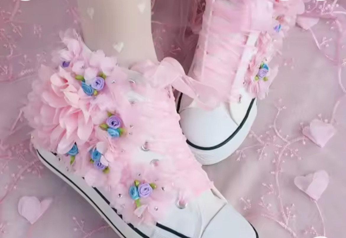 【履くアート】靴 スニーカー レディース カラフル シューズ 気分が明るく変わる靴 受注生産 27cmまで対応