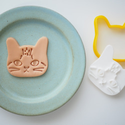 ちびねこ（トラネコ）　クッキー型 2枚目の画像