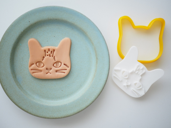 ちびねこ（トラネコ）　クッキー型 2枚目の画像