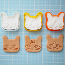 ちびねこ（トラネコ）　クッキー型 4枚目の画像