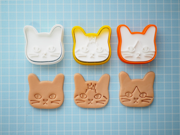 ちびねこ（トラネコ）　クッキー型 4枚目の画像