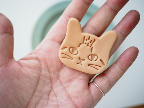 ちびねこ（トラネコ）　クッキー型 3枚目の画像