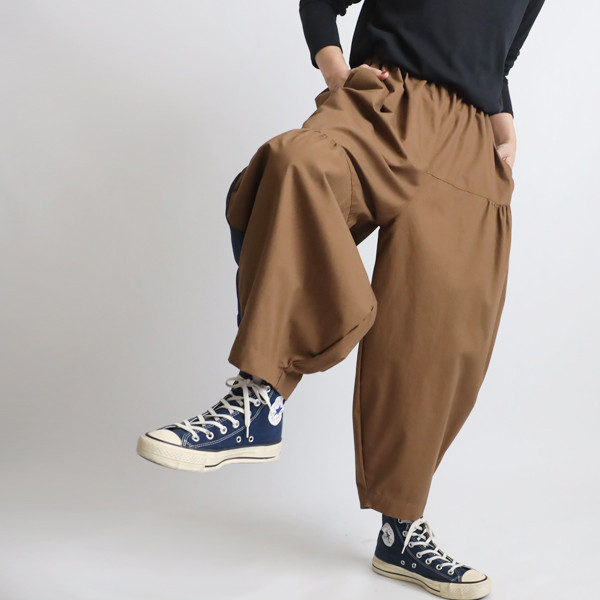 春うららＳＡＬＥ　愉快なパンツ　８５cm　贅沢ギャザータック入 ボール バルーン パンツ 変形Y51A