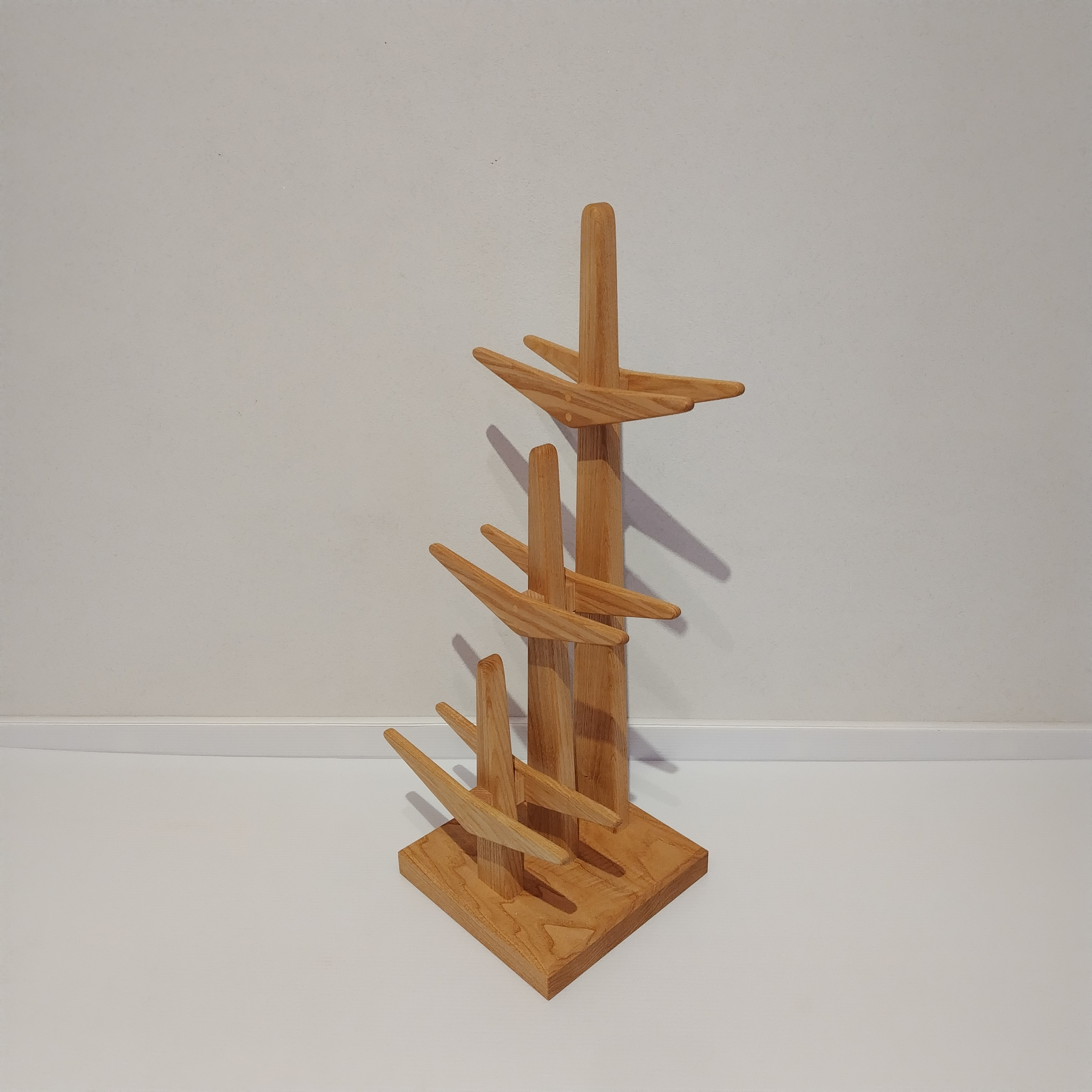 スリッパツリー　～6足用･クリの木･スリッパラック～