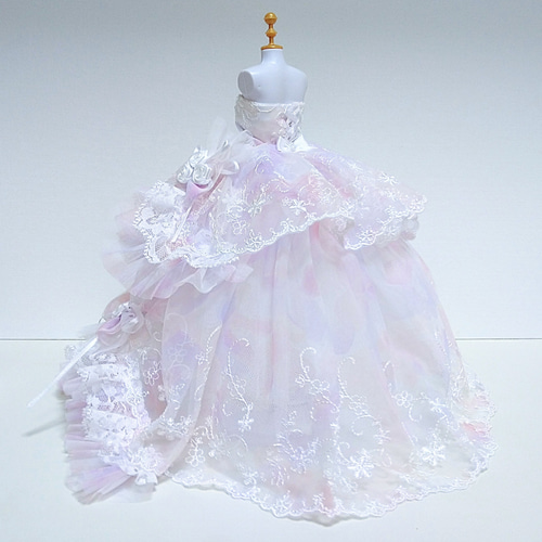 一点物♥ミニチュアウェディングドレス♥✿水彩の宝石箱