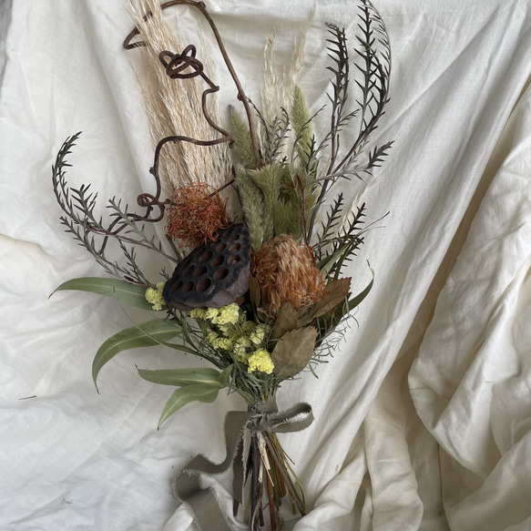 dried flower bouquet 6枚目の画像