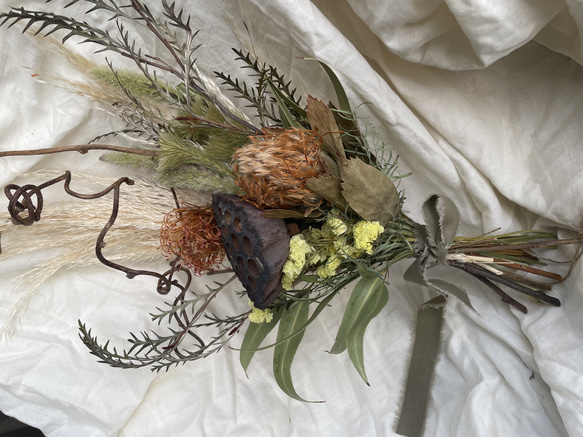 dried flower bouquet 2枚目の画像