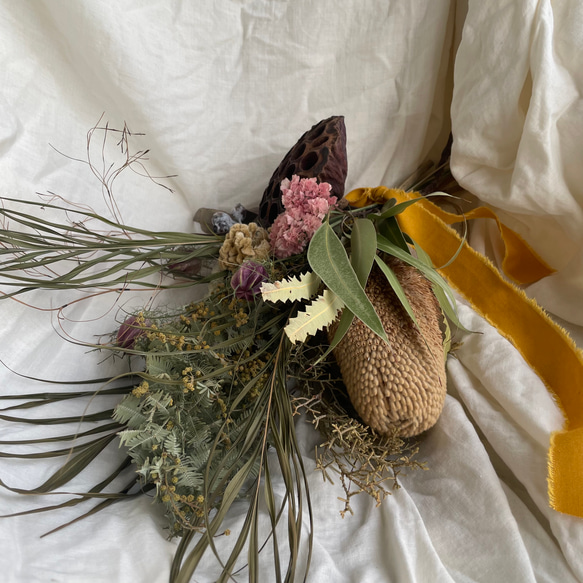 dried flower bouquet 6枚目の画像