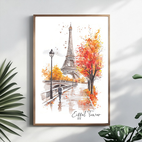 エッフェル塔の油彩画 大きめ 楽天市場】エッフェル塔（油彩画｜絵画）：アート・美術品・骨董
