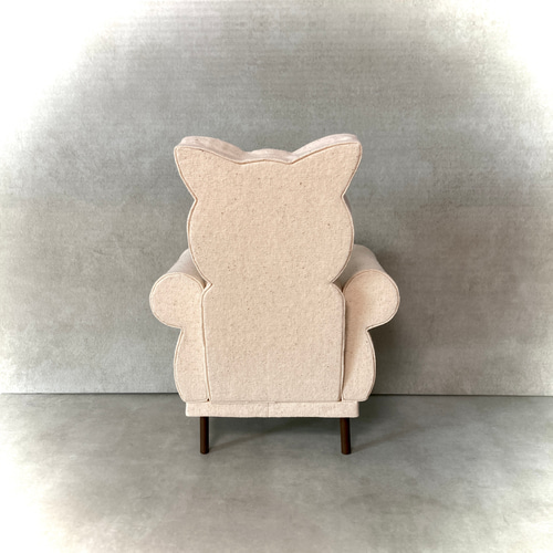 木製ドールソファー　ブライス　ふわふわ　ドールケース　nommi ラブブ 木製ドールソファー ブライス ふわふわ ドールケース nommi ラブブ