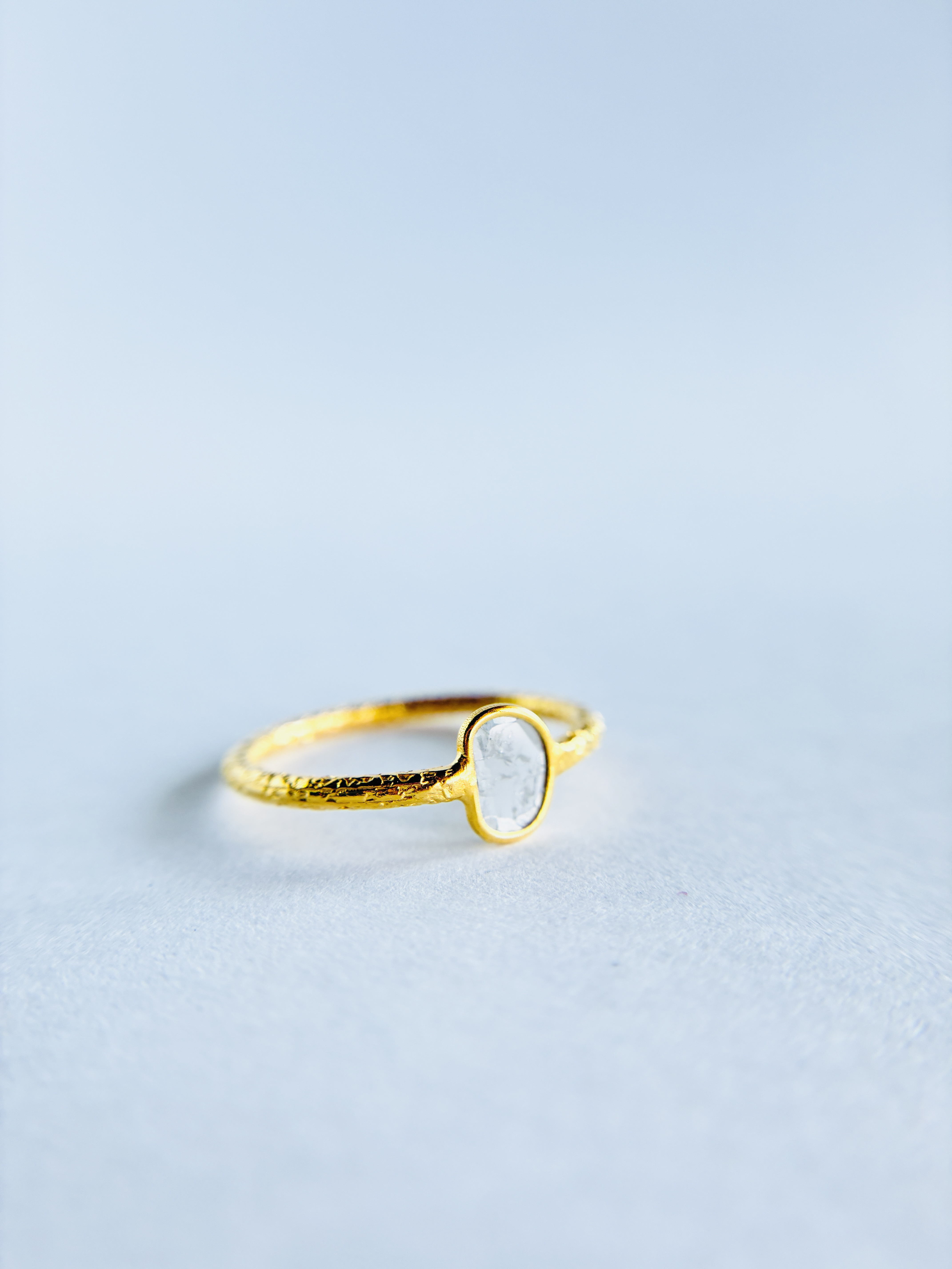 スライスダイヤモンド　リング　12号　③