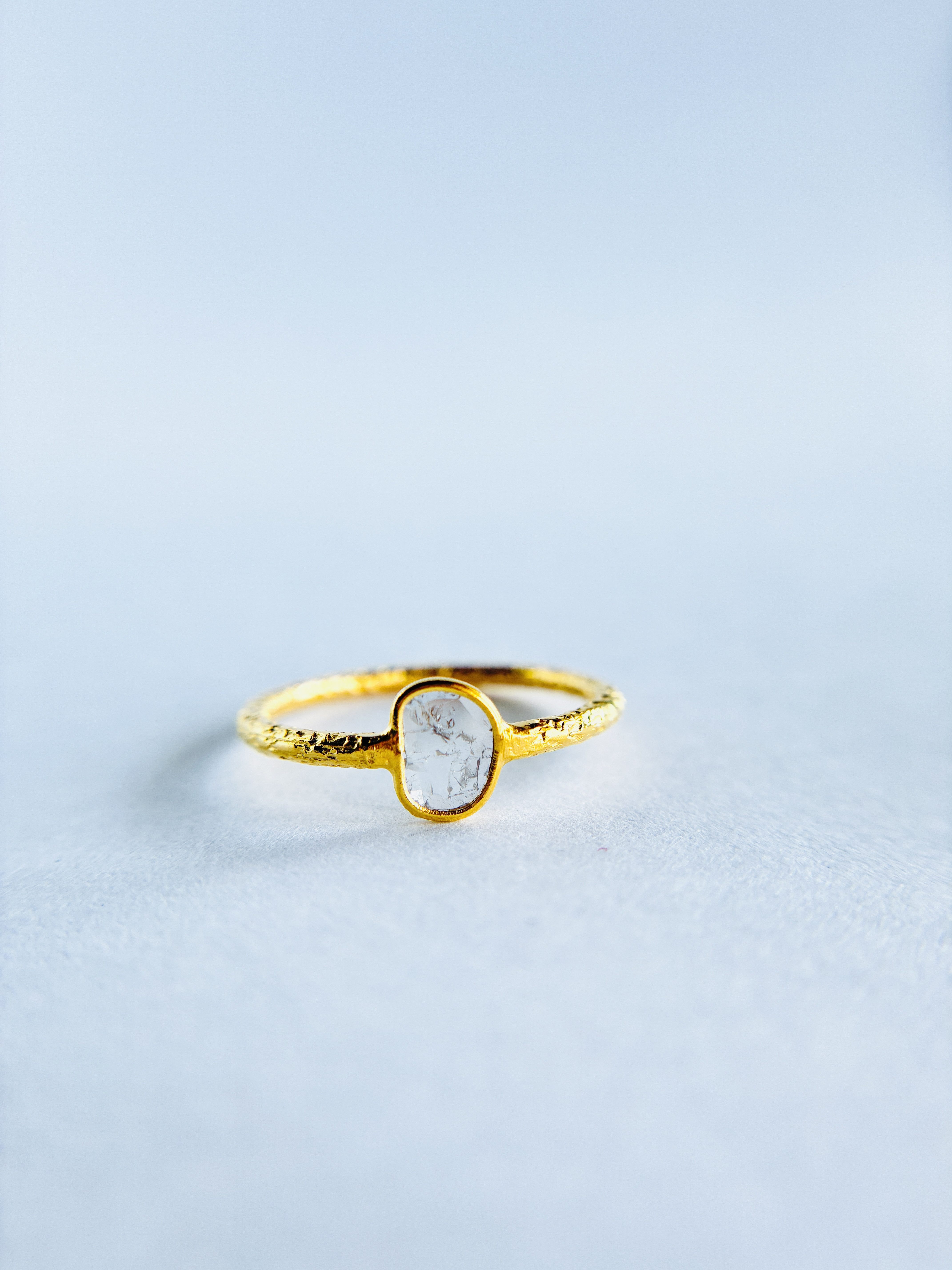 スライスダイヤモンド　リング　12号　③