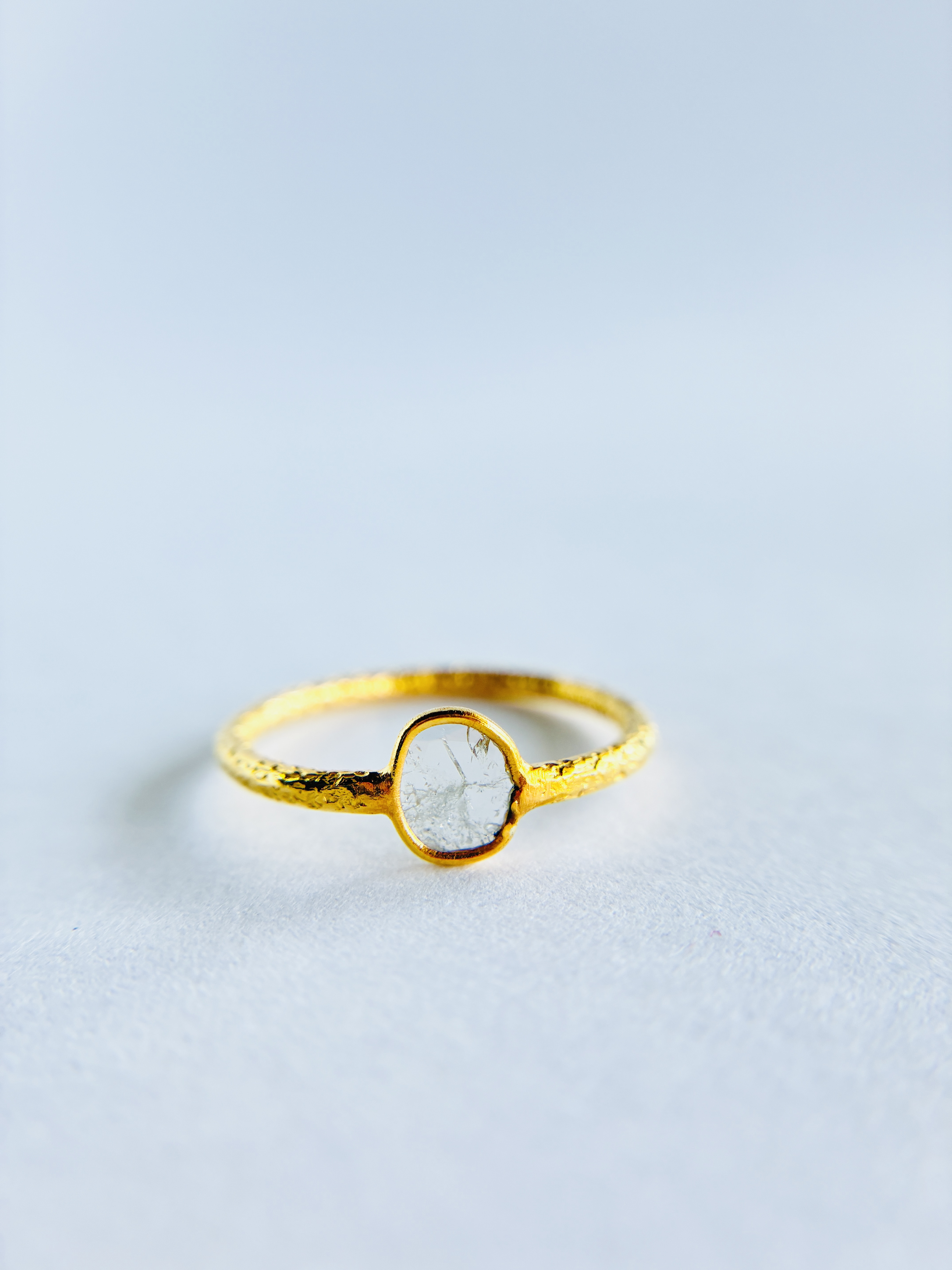 スライスダイヤモンド　リング　13号　③