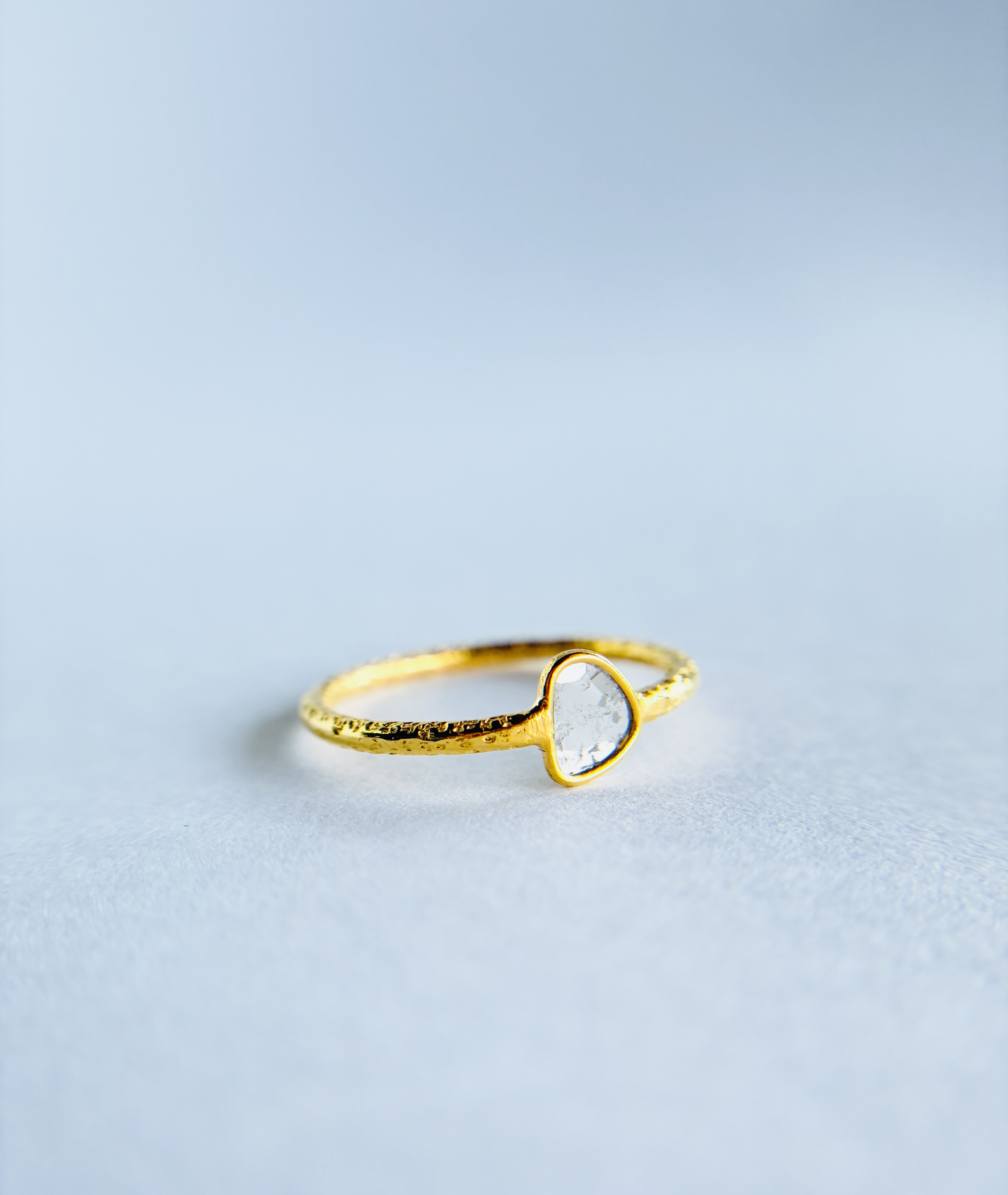 スライスダイヤモンド　リング　15号　①