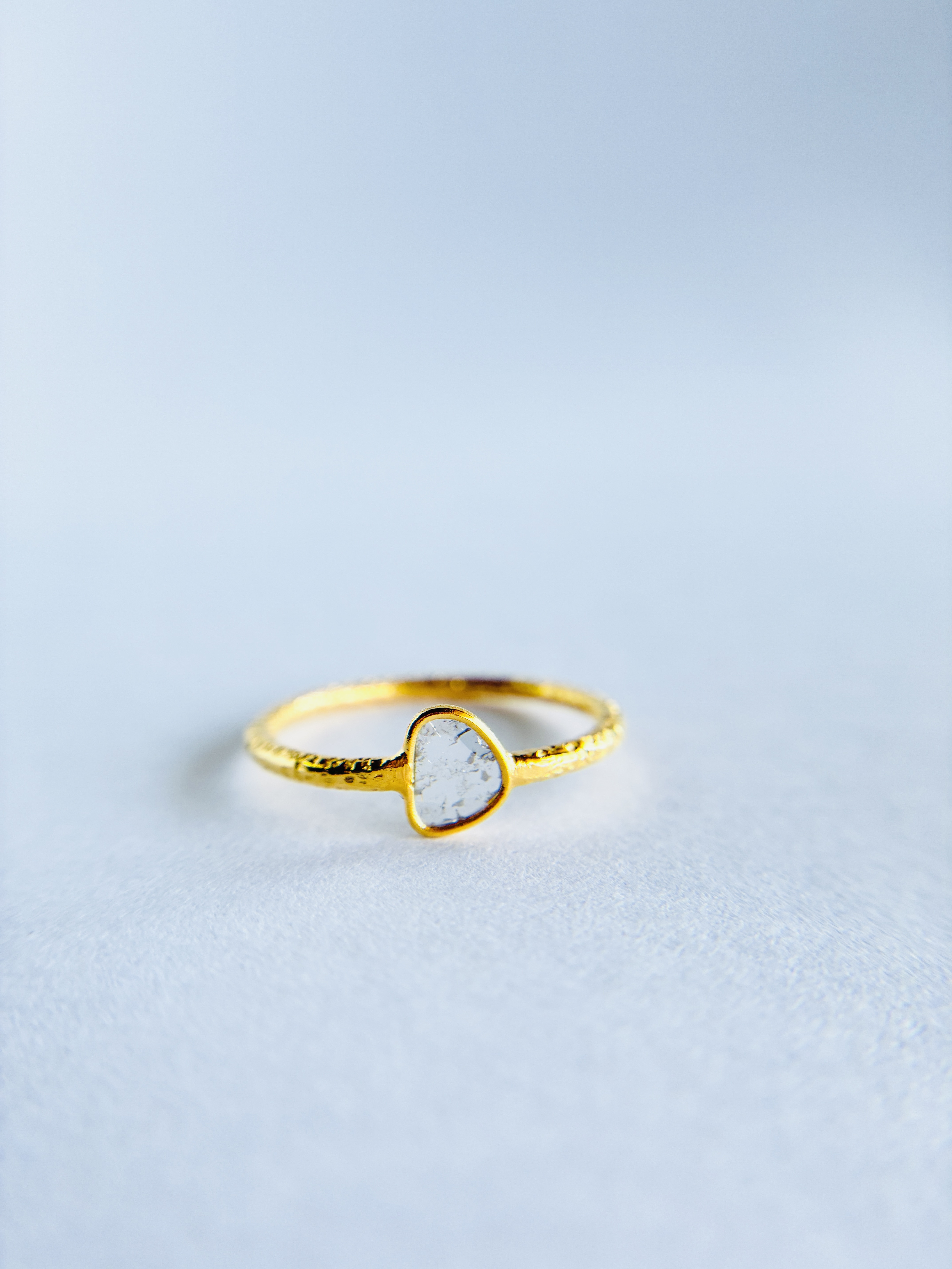 スライスダイヤモンド　リング　15号　①