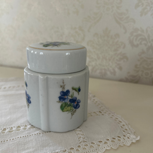 フランスアンティーク菫ボックス