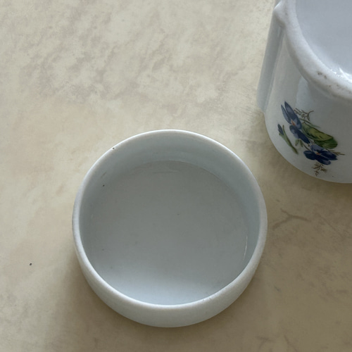 フランスアンティーク スミレのトリンケットBOX すみれ violette 小物