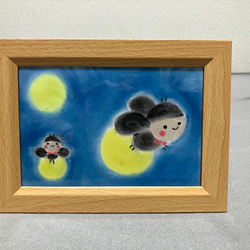 蛍のパステル画の原画 イラスト まる 通販 19411155｜Creema