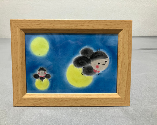 なお！パステル画　原画 自分の信じた道を進むだけ【原画】オイルパステルアート