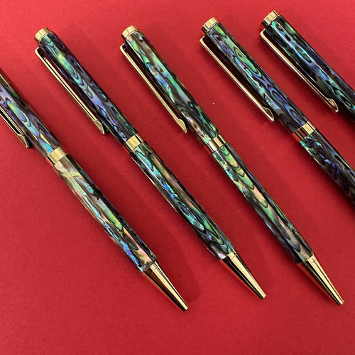 ボールペン アバロン貝のボールペン 手作り 美品 その他アクセサリー