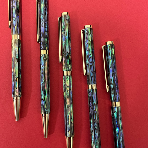 ボールペン アバロン貝のボールペン 手作り 美品 その他アクセサリー