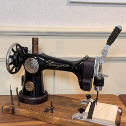 レザークラフト用ハンドプレス ミシンプレス DIYパーツ きんごろ製作所