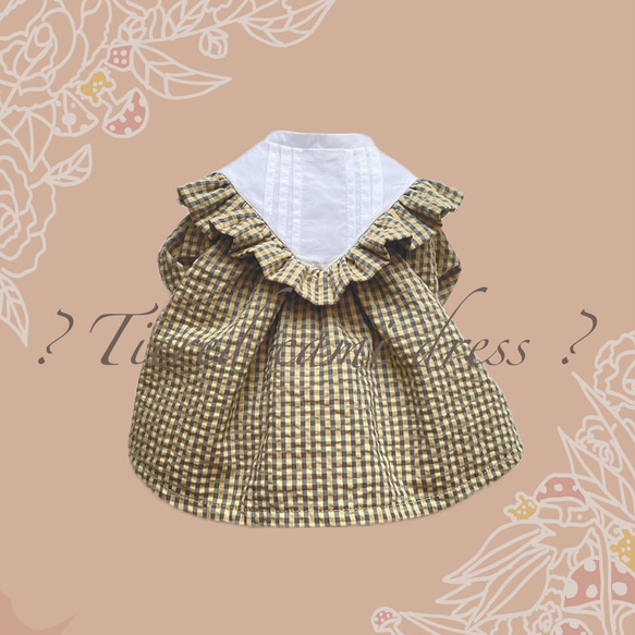 犬服型紙】トリニティック・ワンピース 型紙 soir. 通販 19411300