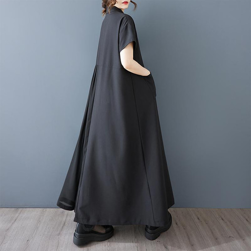 大きいサイズ レディース ワンピース シアー 春夏 秋 新品 半袖