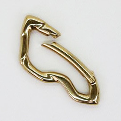 ソリッドブラスフック(変形) 2枚目の画像