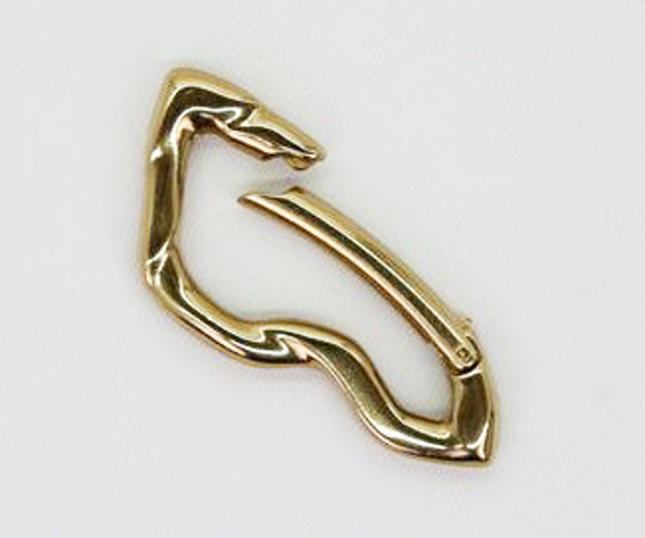 ソリッドブラスフック(変形) 2枚目の画像