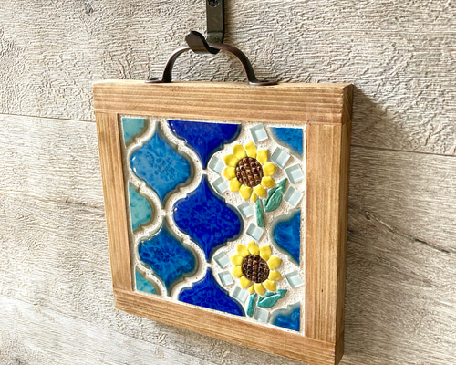 アンティーク　タイルアート　　　　　　モダンアート 9ec718242d0afded30d6667fa24438