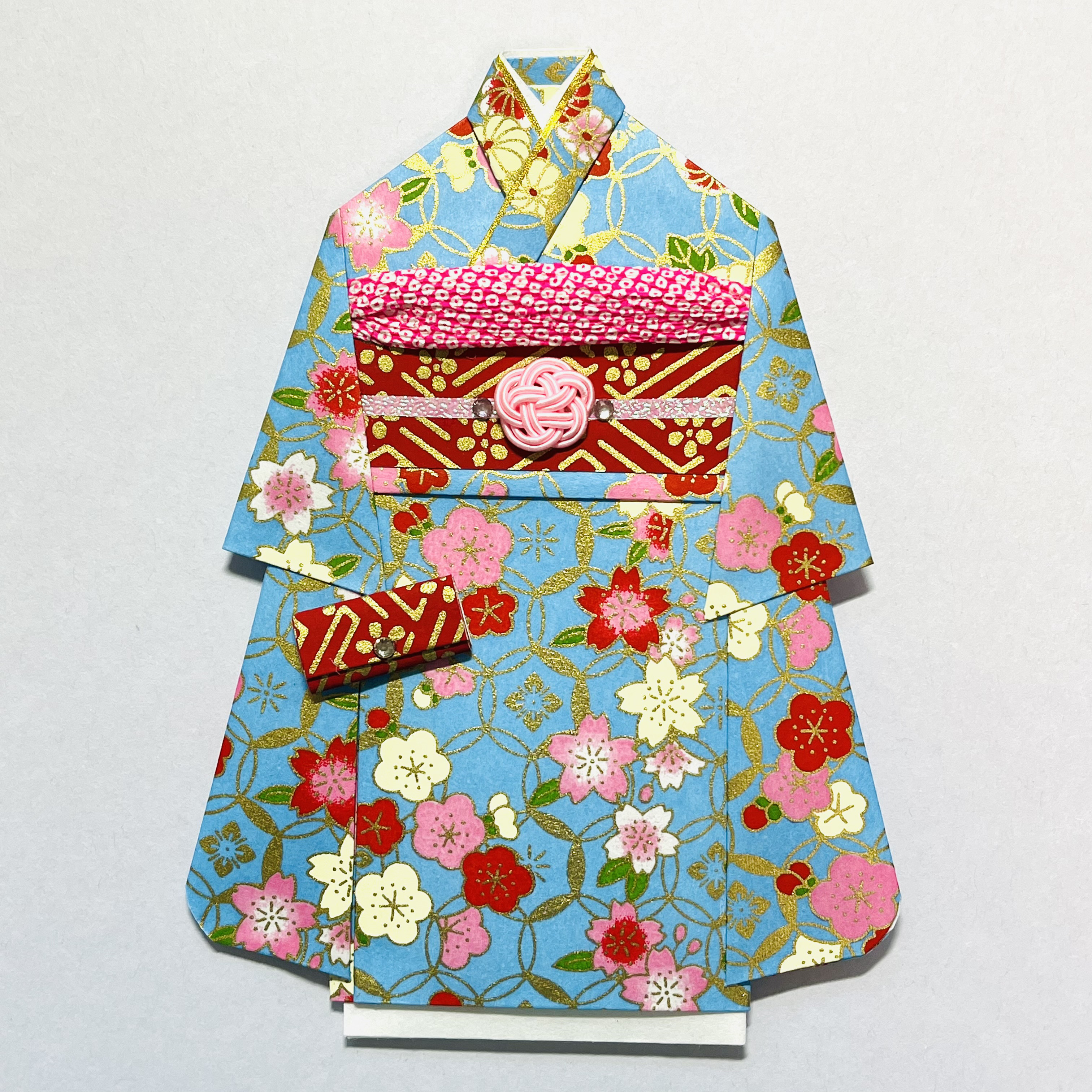 ❤️着物お出かけbag 正絹　ゴブラン織風